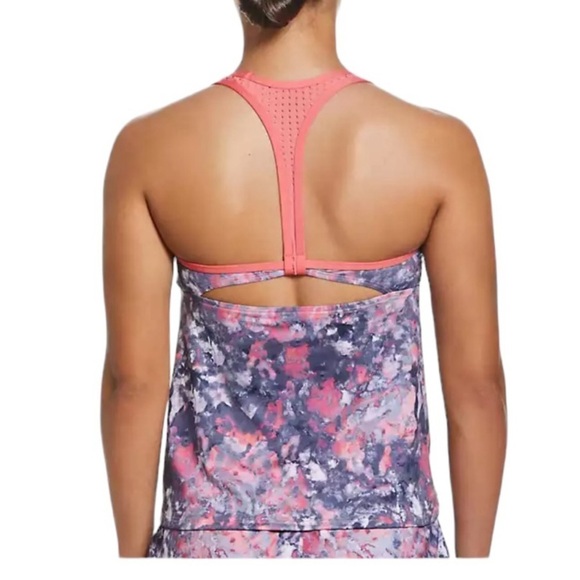 NWT Nike Women's Racerback Tankini Swim Top - Picture 2 of 10